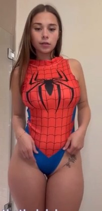 Sophieraiin Spider Girl Tease Video